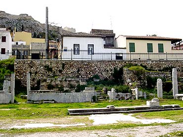 Roman Agora - Fountain House