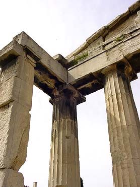 Gate of Athena Archegetis columns