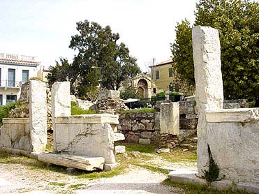 Roman Agora - view to East Propylon