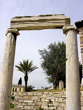 Roman Agora - East Propylon columns