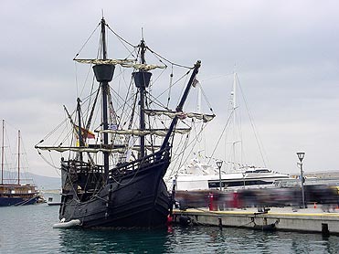 "Victoria" -the first ship to travel around the world